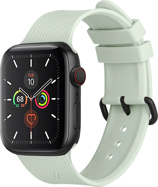 Native Union Silicon Strap Apple Watch Series 1-6/SE 42-44mm - Sage Green